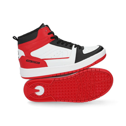 SNEAKER SPORT CABALLERO 655201 BLANCO/ROJO CAPA DE OZONO