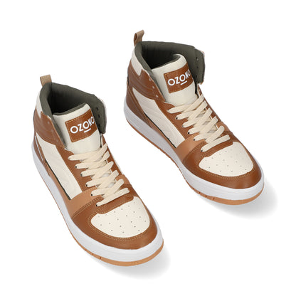 SNEAKER SPORT CABALLERO 655201 LATTE/CAMEL CAPA DE OZONO