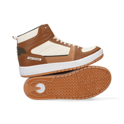 SNEAKER SPORT CABALLERO 655201 LATTE/CAMEL CAPA DE OZONO