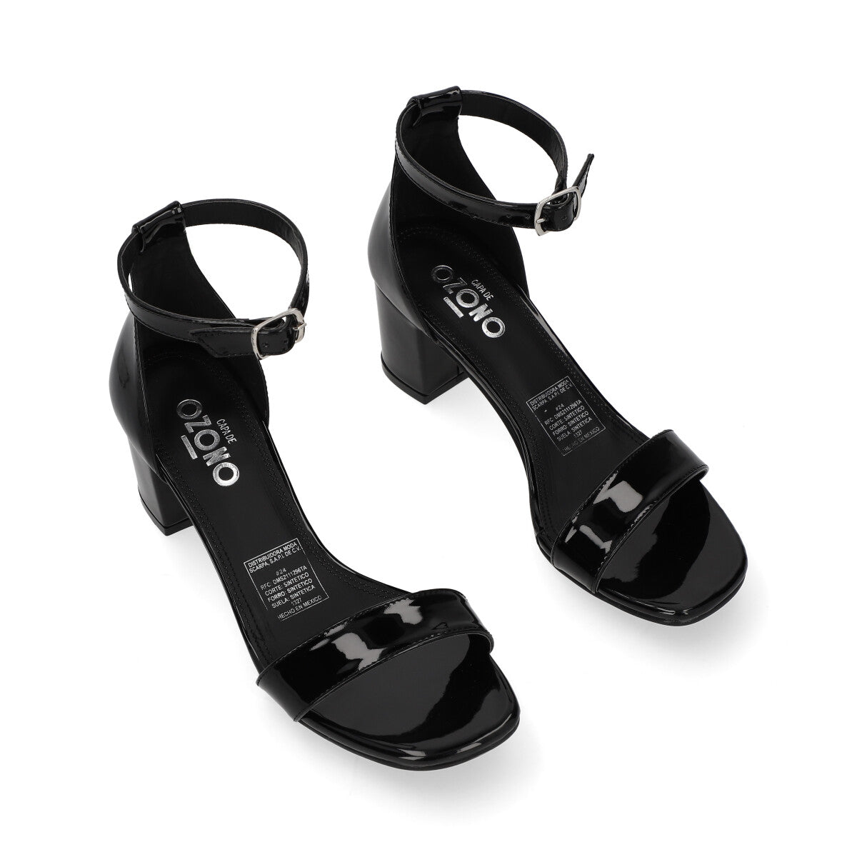 SANDALIA CASUAL DAMA 656401 NEGRO CAPA DE OZONO