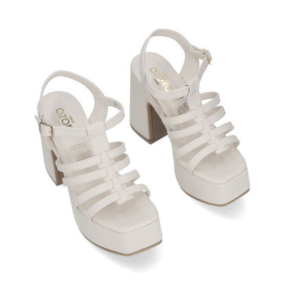 SANDALIA CASUAL DAMA 657001 LATTE CAPA DE OZONO