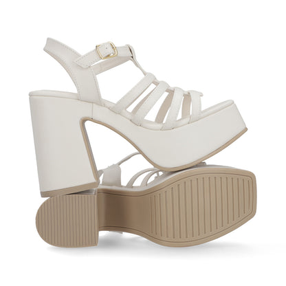 SANDALIA CASUAL DAMA 657001 LATTE CAPA DE OZONO