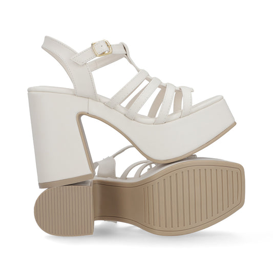 SANDALIA CASUAL DAMA 657001 LATTE CAPA DE OZONO