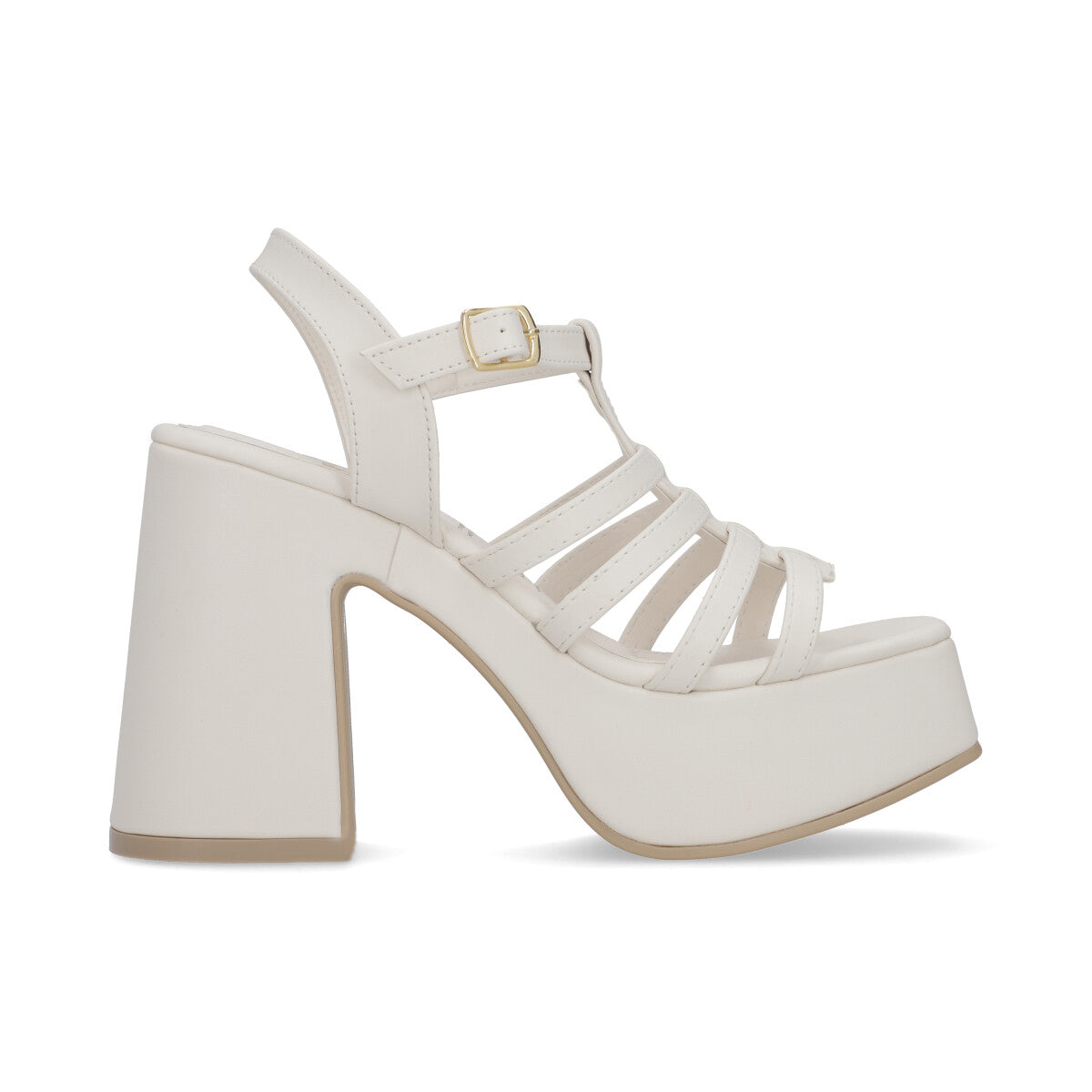 SANDALIA CASUAL DAMA 657001 LATTE CAPA DE OZONO