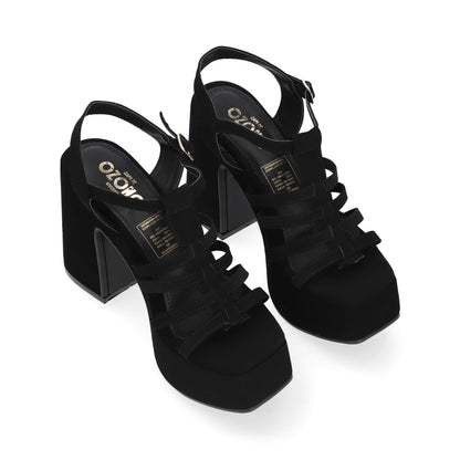 SANDALIA CASUAL DAMA 657001 NEGRO CAPA DE OZONO
