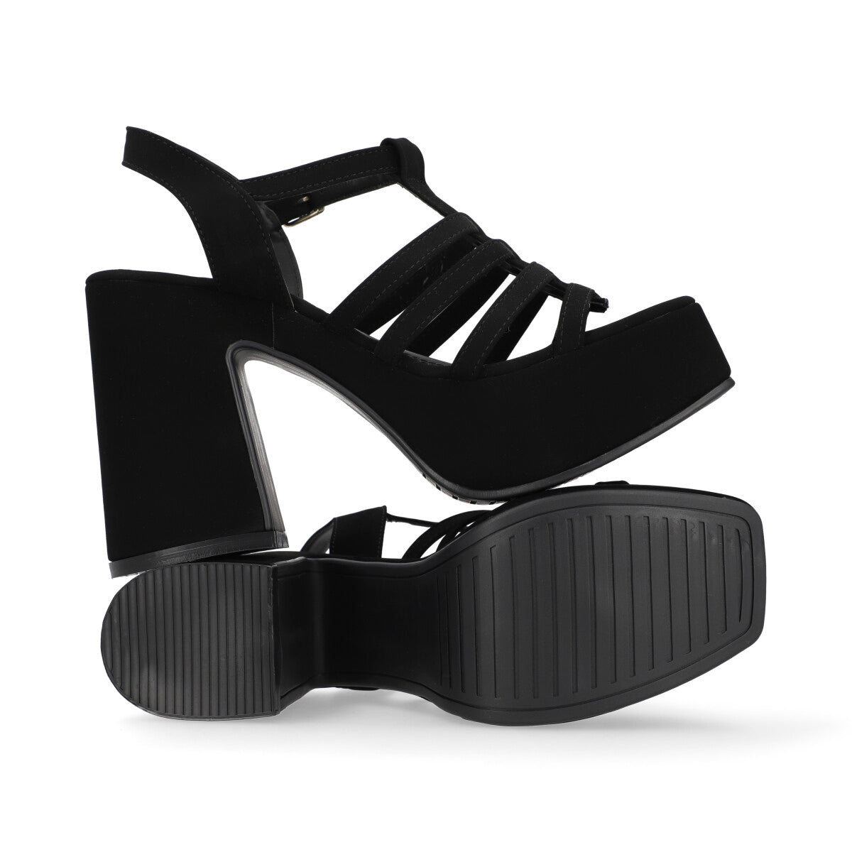 SANDALIA CASUAL DAMA 657001 NEGRO CAPA DE OZONO