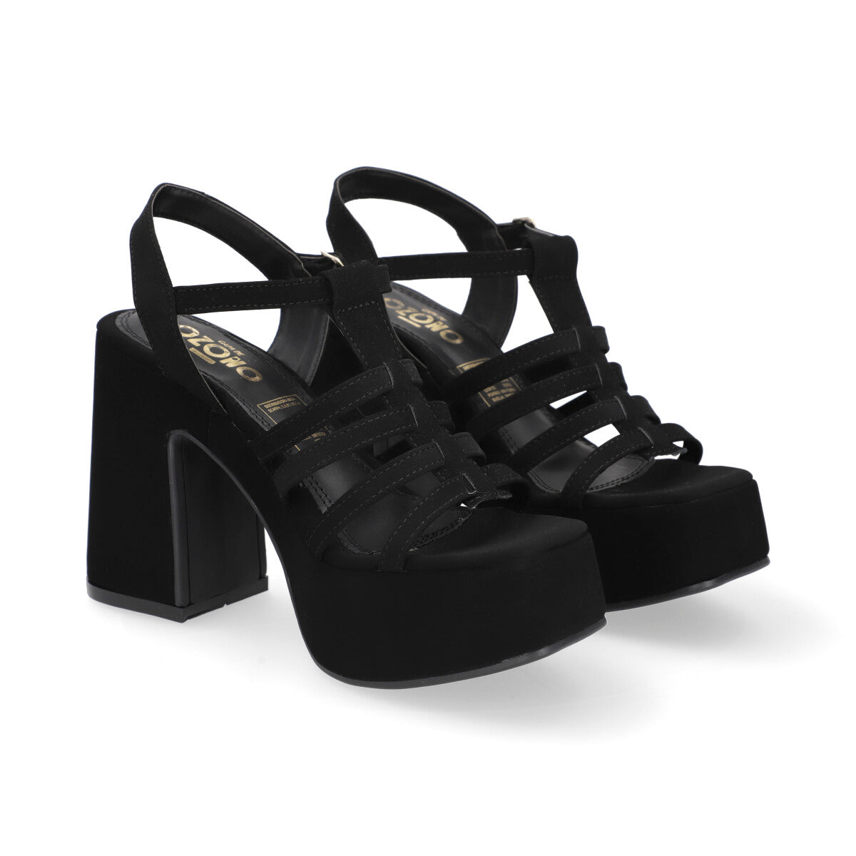 SANDALIA CASUAL DAMA 657001 NEGRO CAPA DE OZONO
