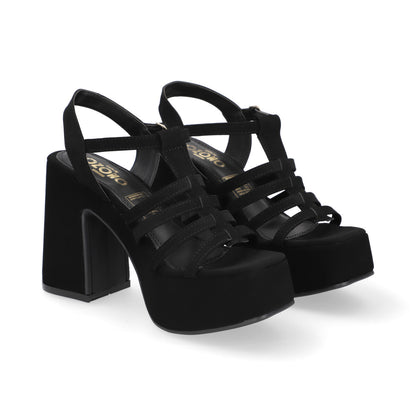SANDALIA CASUAL DAMA 657001 NEGRO CAPA DE OZONO