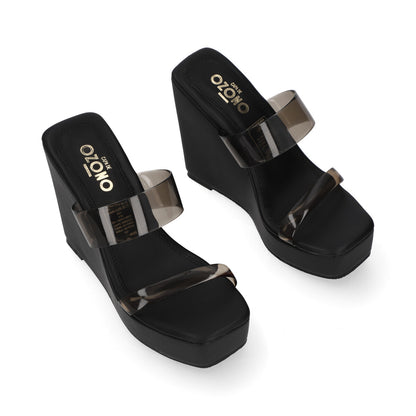 SANDALIA CASUAL DAMA 657101 NEGRO CAPA DE OZONO