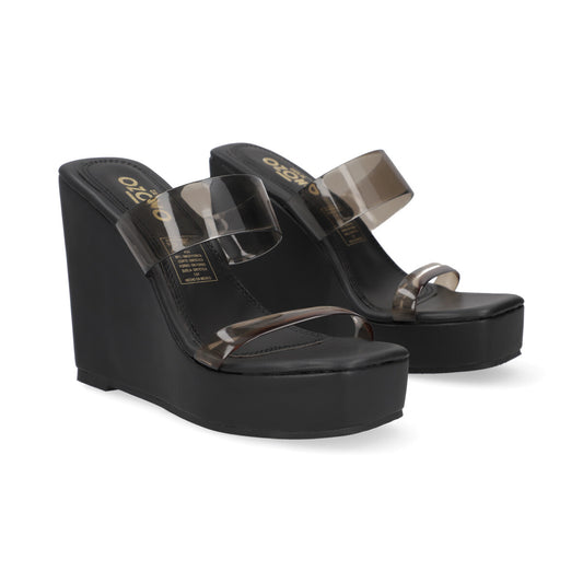 SANDALIA CASUAL DAMA 657101 NEGRO CAPA DE OZONO