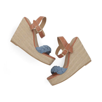 SANDALIA CASUAL DAMA 657102 CAMEL CAPA DE OZONO