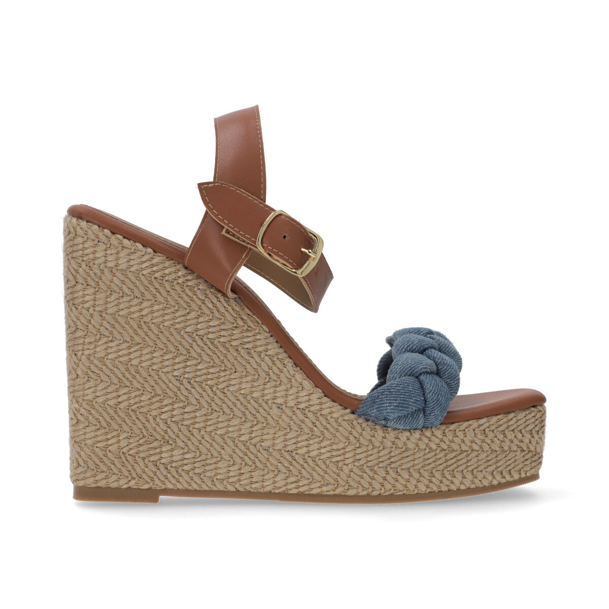 SANDALIA CASUAL DAMA 657102 CAMEL CAPA DE OZONO
