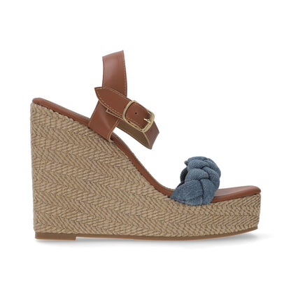 SANDALIA CASUAL DAMA 657102 CAMEL CAPA DE OZONO