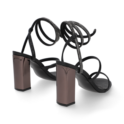 SANDALIA SEMIVESTIR DAMA 657401 NEGRO CAPA DE OZONO
