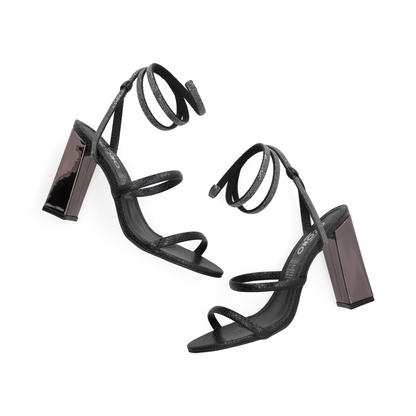 SANDALIA SEMIVESTIR DAMA 657401 NEGRO CAPA DE OZONO