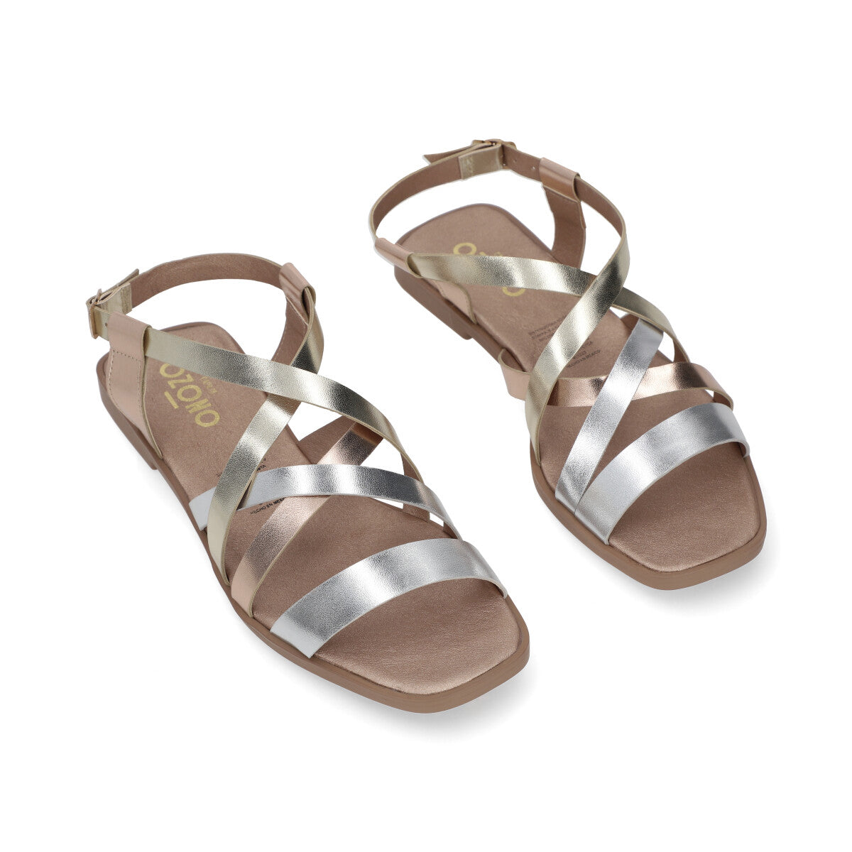 SANDALIA CASUAL DAMA 657501 MULTICOLOR CAPA DE OZONO