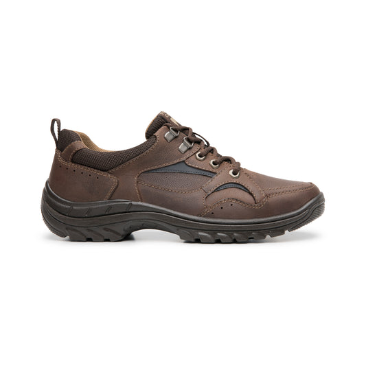 Sneaker Outdoor Flexi Country para Hombre con 100% Piel Estilo 66525 Chocolate