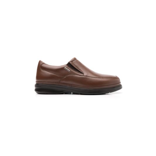 Mocasín Para Oficina Quirelli Con Doble Plantilla  Para Hombre - Estilo 700803 Café