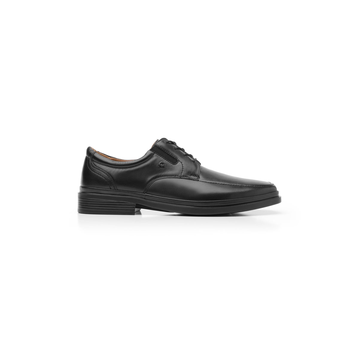 Zapato De Vestir Quirelli Con Corte Acojinado  Para Hombre - Estilo 701304 Negro