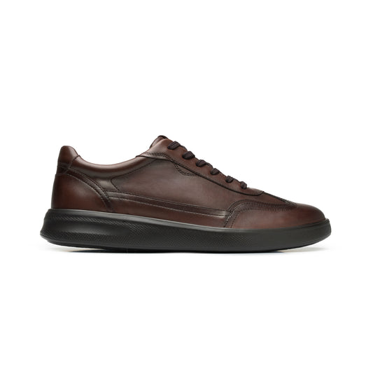 Sneaker Casual De Piel Quirelli para Hombre Estilo 702913 Cocoa