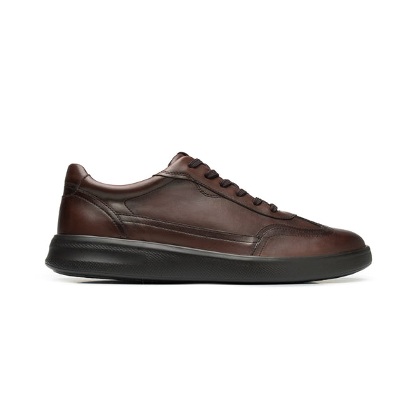 Sneaker Casual De Piel Quirelli para Hombre Estilo 702913 Cocoa