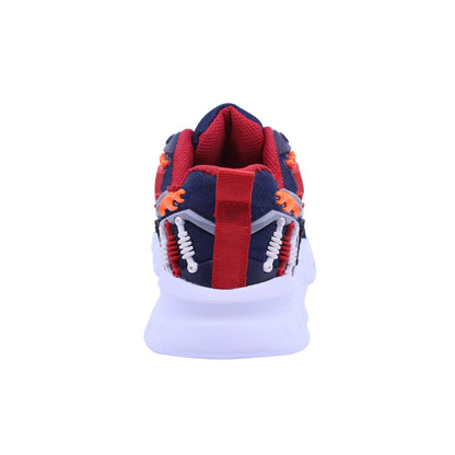 Tenis Audaz para niño en textil azul marino Two con diseño de camioneta