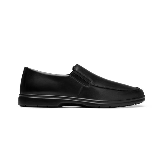 Slip On De Piel Quirelli para Hombre Estilo 707105 Negro