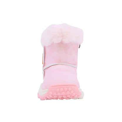 Bota Coqueta para niña en sintético rosa Two con forro afelpado