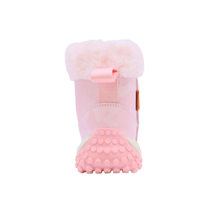 Bota Coqueta para niña en sintético rosa Two con forro afelpado