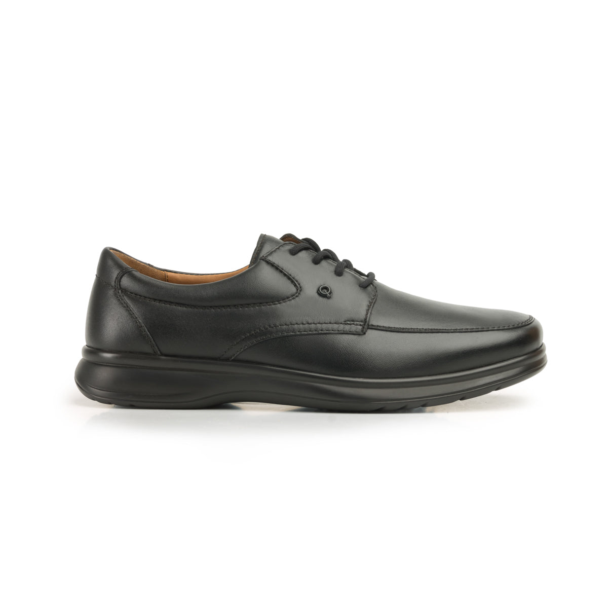 Zapato Casual Para Oficina Quirelli Con Plantilla Hexafoam  Para Hombre - Estilo 88701 Negro