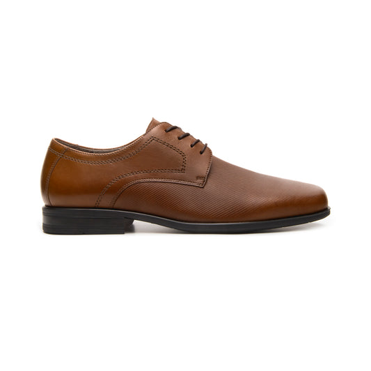 Zapato Semivestir Flexi para Hombre con Walking Soft Estilo 90724 Café