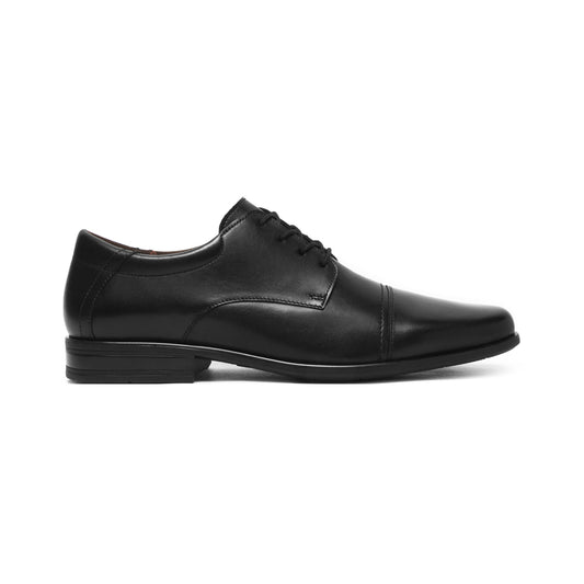 Derby Vestir Flexi para Hombre Estilo 90725 Negro