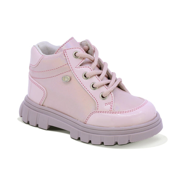 TENIS COQUETA PARA NIÑA DE SINTÉTICO COLOR ROSA SUELA THUNDER CON AGUJETA