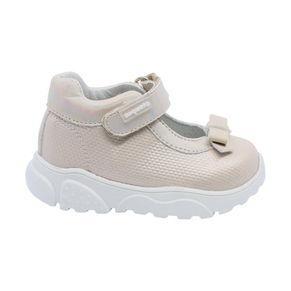Zapato Coqueta para niña en sintético oro Zippy con moño decorativo