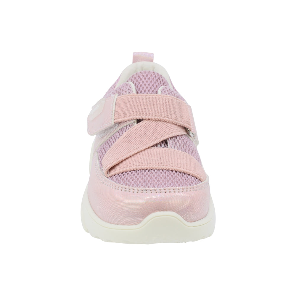 Tenis Coqueta para niña sintético rosa Zippy con elástico cruzado