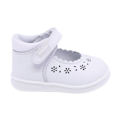 BALERINA COQUETA PARA NIÑA COLOR BLANCO DE PIEL TEDDY TIRA DE CONTACTO