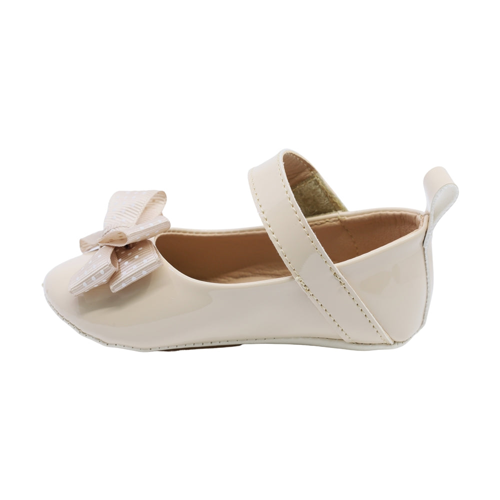 Balerina Coqueta para niña Sintética  Beige Sixty-seven con tira de contacto