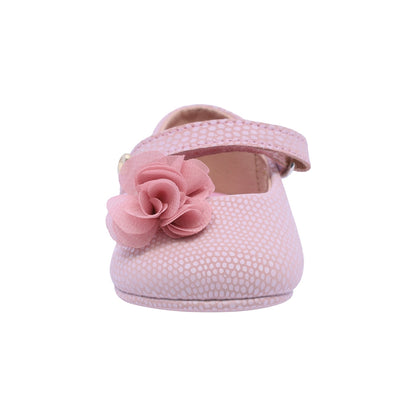 Balerina Coqueta para niña sintético  rosa Two con flor de tul