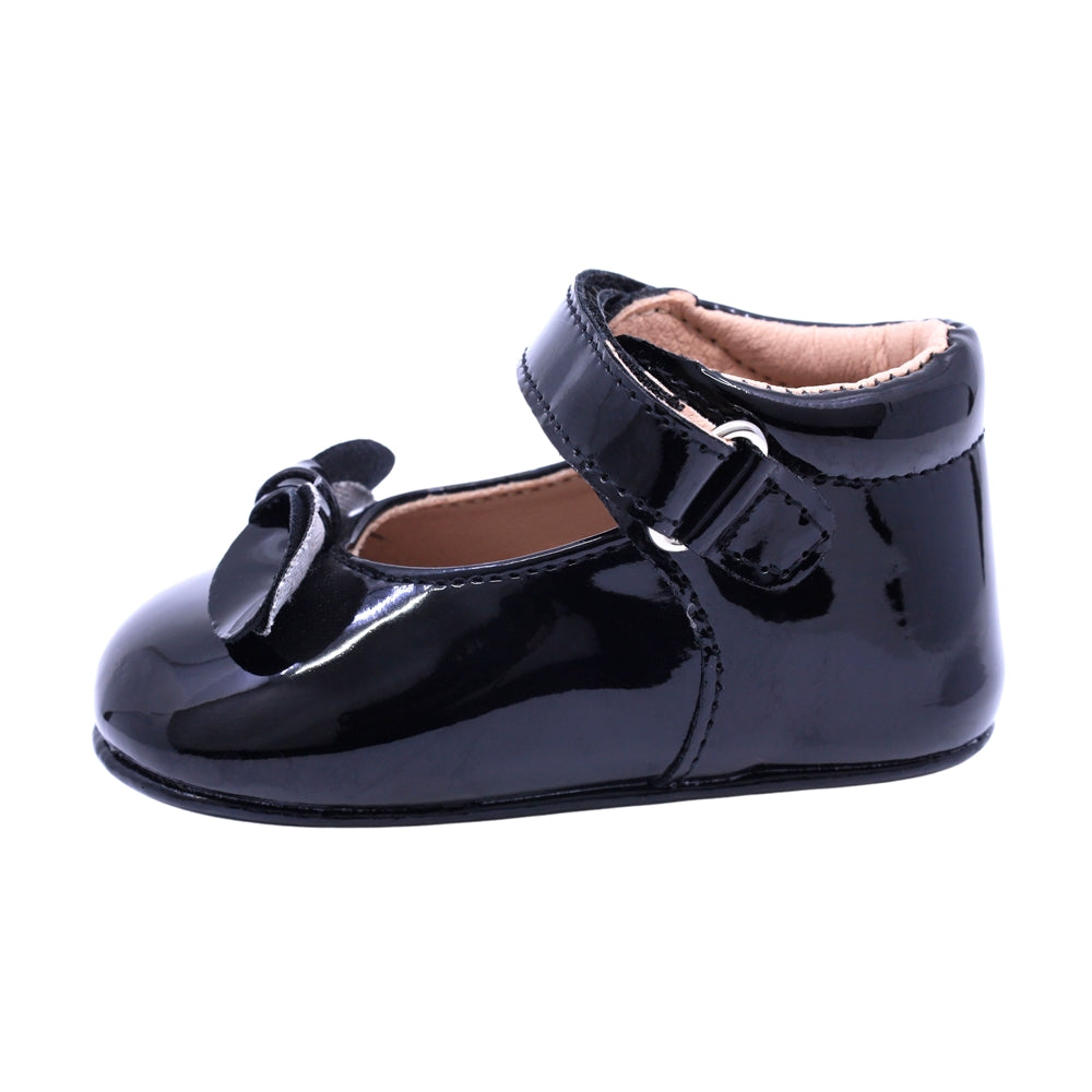 Balerina Coqueta para niña sintético negro Two con moño decorativo