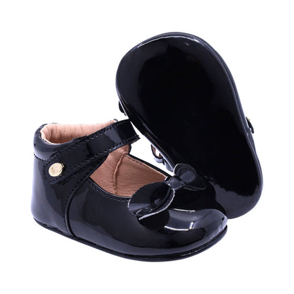 Balerina Coqueta para niña sintético negro Two con moño decorativo