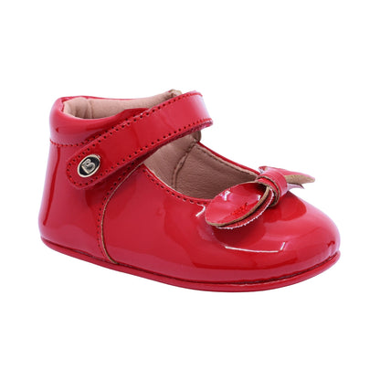 Balerina Coqueta para niña sintético rojo Two con moño decorativo
