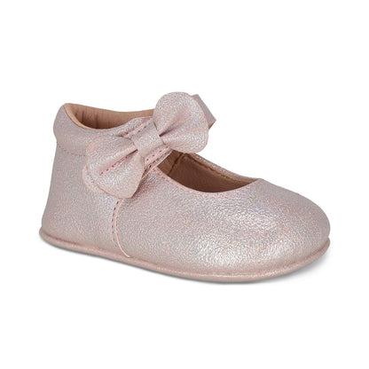 Balerina Coqueta para niña en sintético rosa Daniel con tira de contacto
