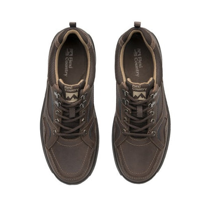 Sneaker Outdoor Flexi Country para Hombre con 100% Piel Estilo 66525 Chocolate