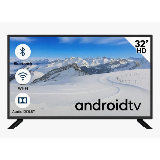 Smart TV 32 pulgadas pantalla Android TV Audio HD Bluetooth