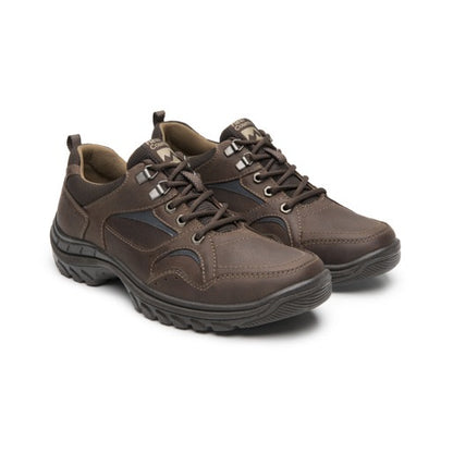 Sneaker Outdoor Flexi Country para Hombre con 100% Piel Estilo 66525 Chocolate
