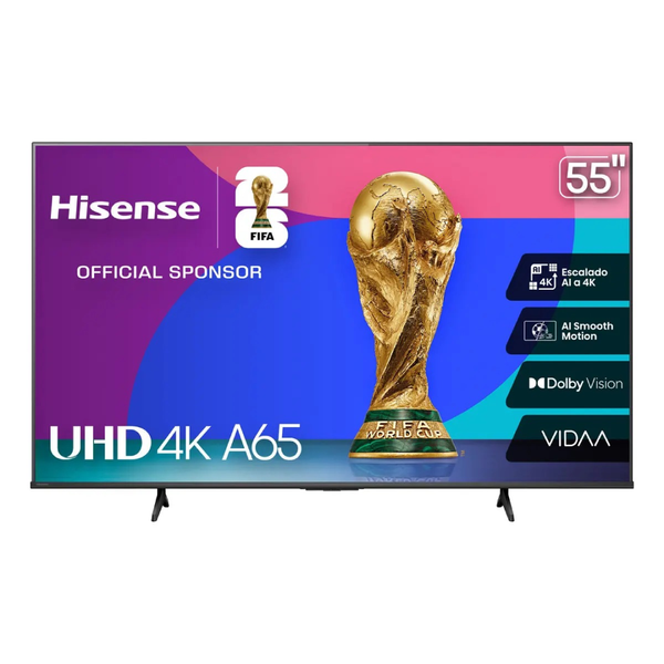 Pantalla Hisense 55 Pulgadas UHD 4K Smart TV