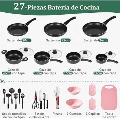 Kit de Cocina 27 Piezas