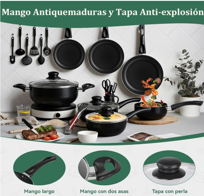 Kit de Cocina 27 Piezas