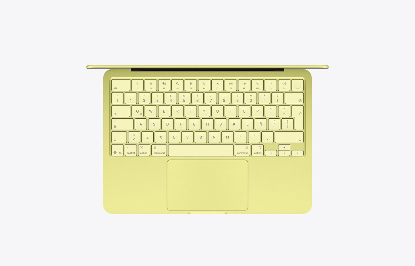 MacBook Neo Color amarillo