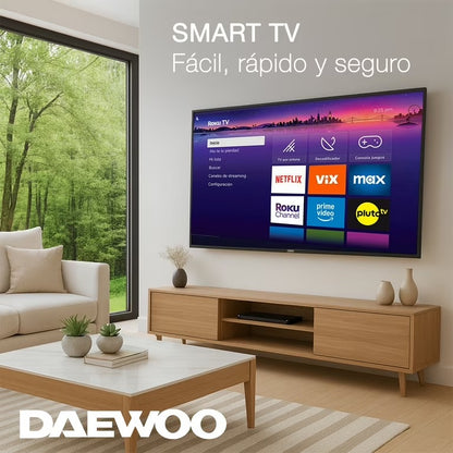 Daewoo Pantalla Televisión Smart TV 70 Pulgadas LED 4K UHD